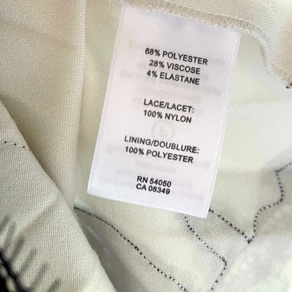 Robert Rodriguez Strapless Pleated Silk-Satin Mini Dress w/ Black Lace  - Size 0 - Picture 15 of 16